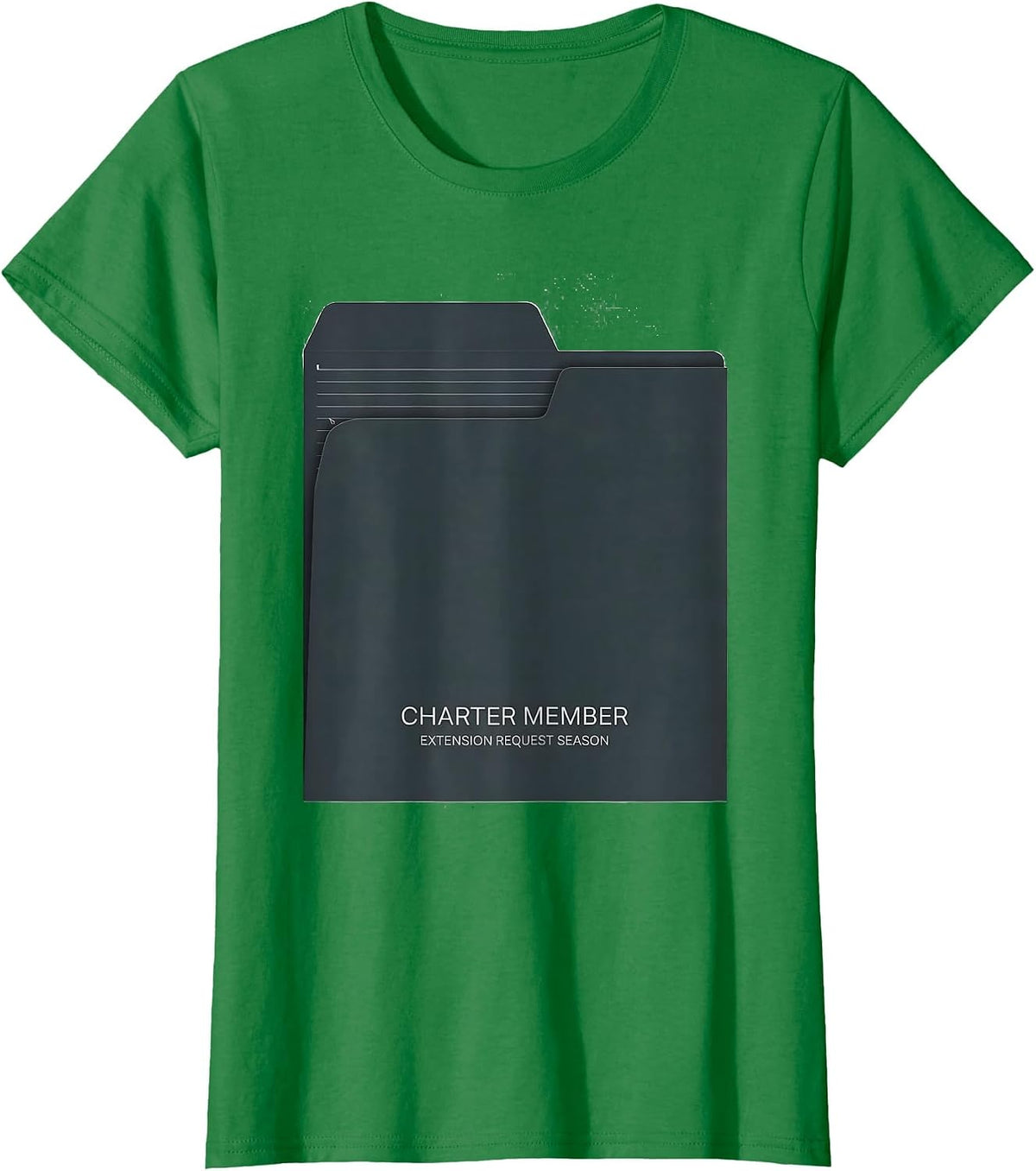 Women's Charter Member Extension Request Season Special Education T-Shirt - Kelly Green