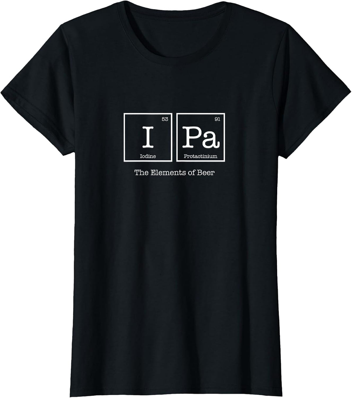 IPA The Elements of Beer T-Shirt T-Shirt - Black