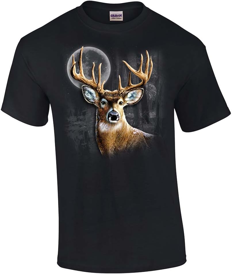 Trenz Shirt Co. Whitetail Deer Wilderness Tee - Black