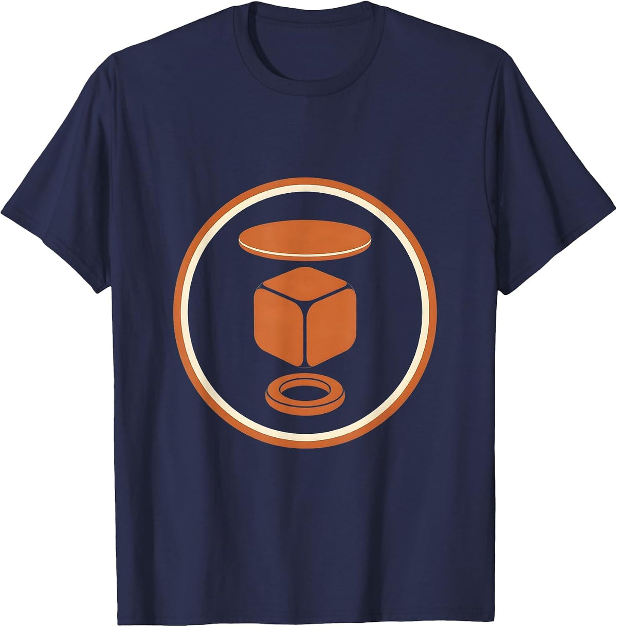 Men's Sped Teacher Sensory Fidget Tools Graphic Design T-Shirt - Navy Blue