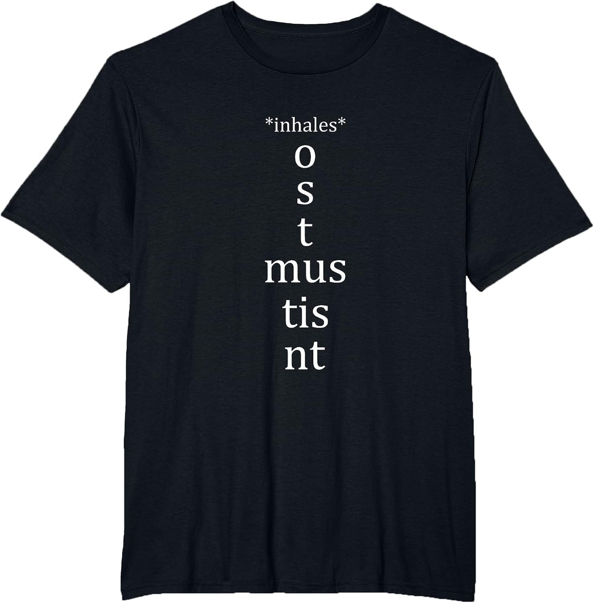 Present Active Conjugation - Latin Teacher Latin Language T-Shirt - Black