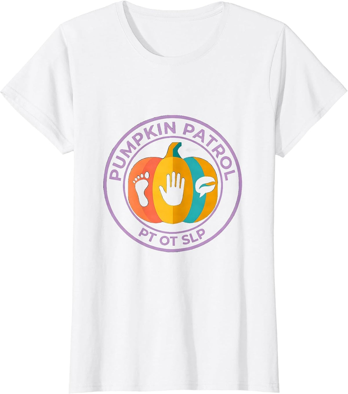 Pumpkin Patrol PT OT SLP Halloween Therapy Squad Funny Gift T-Shirt - White