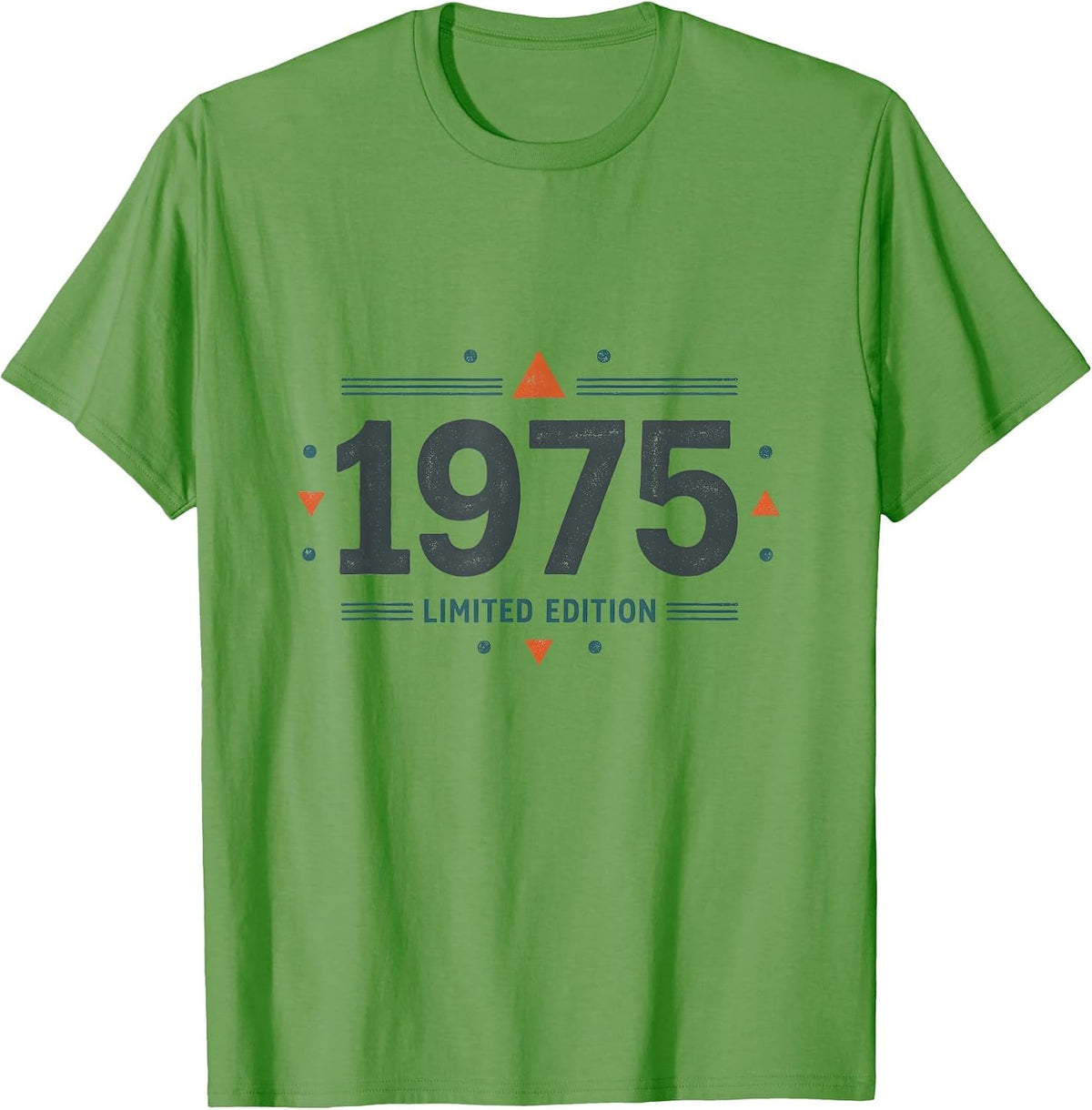 1975 Limited Edition Retro Vintage Design T-Shirt - Grass Green