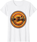 Women's Cowboy Hat Cactus Western Desert Illustration T-Shirt - White