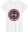 Women's Match Point 2027 Cute Matching Friendship Bracelet Party T-Shirt - White
