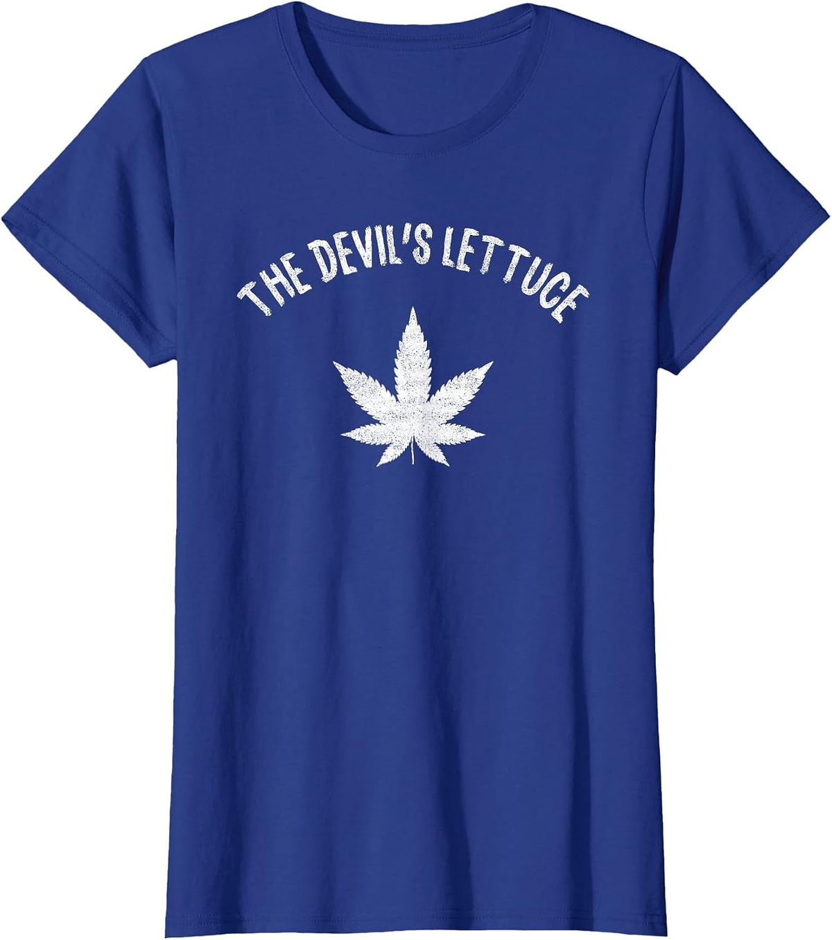 The Devil's Lettuce T-Shirt - Royal Blue