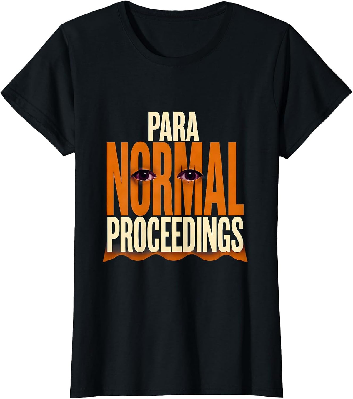 Women's Para Normal Proceedings Ghost Para Teacher Aide Halloween T-Shirt - Black