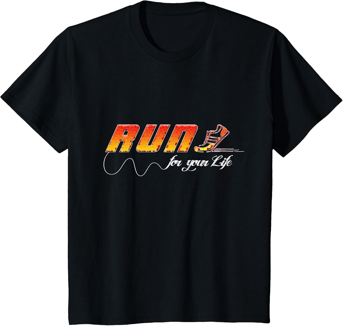 Funny Running Motivation Runner Humor 5K 10K Marathon Runner T-Shirt - Black