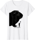 Women's Biscuit's Veggie Duty Staff Funny Guinea Pig Pet Lover Gift T-Shirt - White