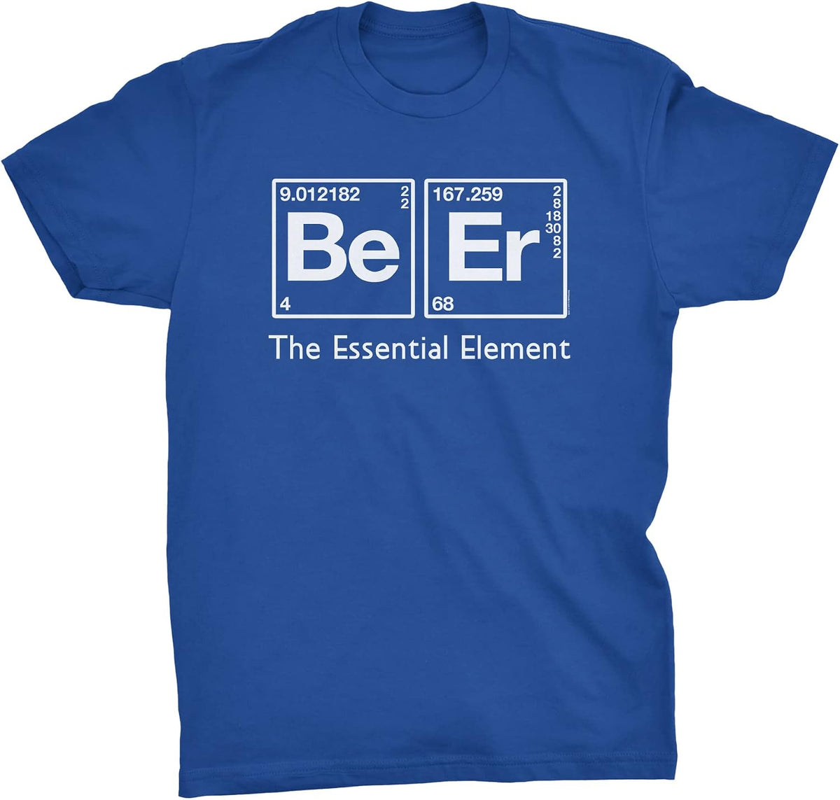 Beer Elements Funny Periodic Table Adult Humor T-Shirt for Men Women - Mens Royal-0001