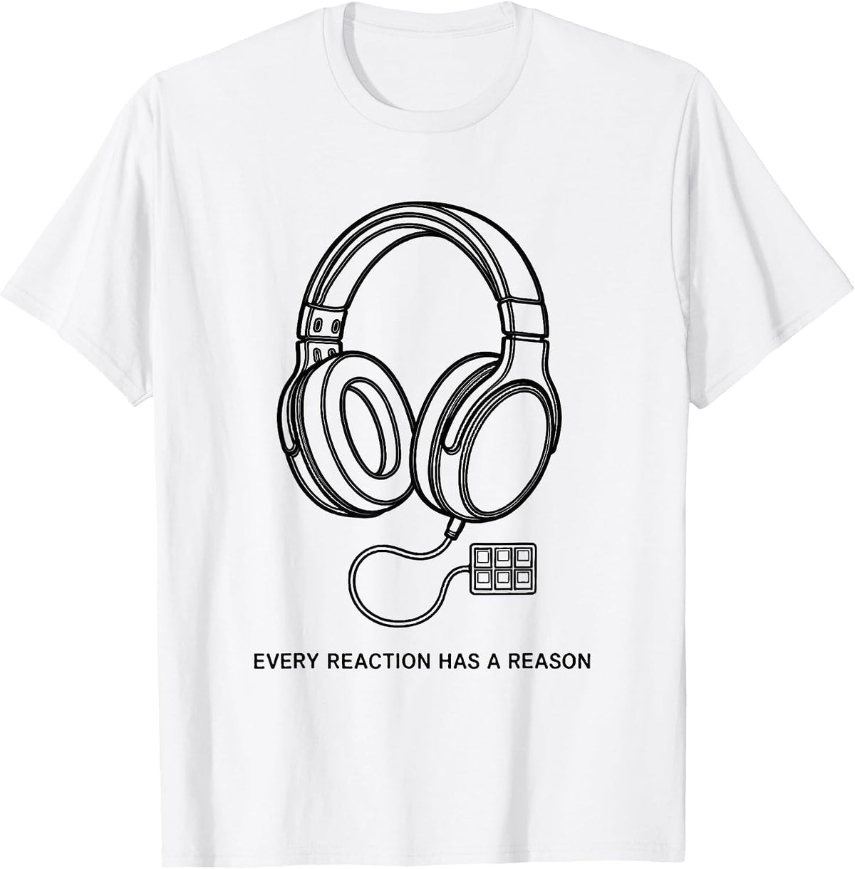 Men's Every Reaction Has A Reason Autism Awareness Special T-Shirt - White