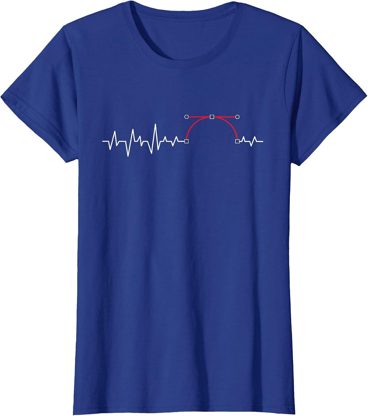Heartbeat Animator - Cartoonist Motion Designer Illustrator T-Shirt - Royal Blue