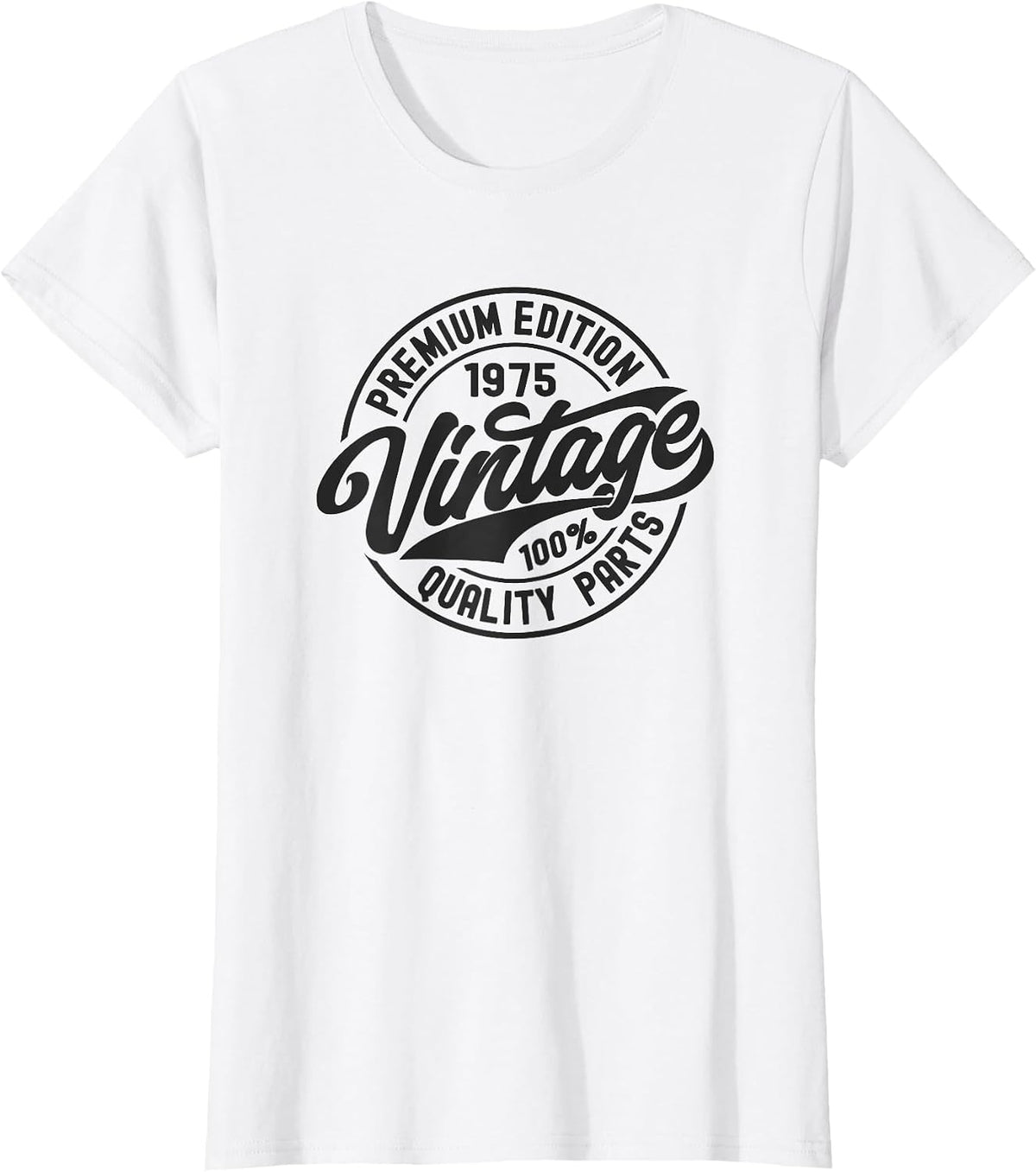 1975 Birthday Premium Edition Vintage Born in 1975 Birthday T-Shirt - White