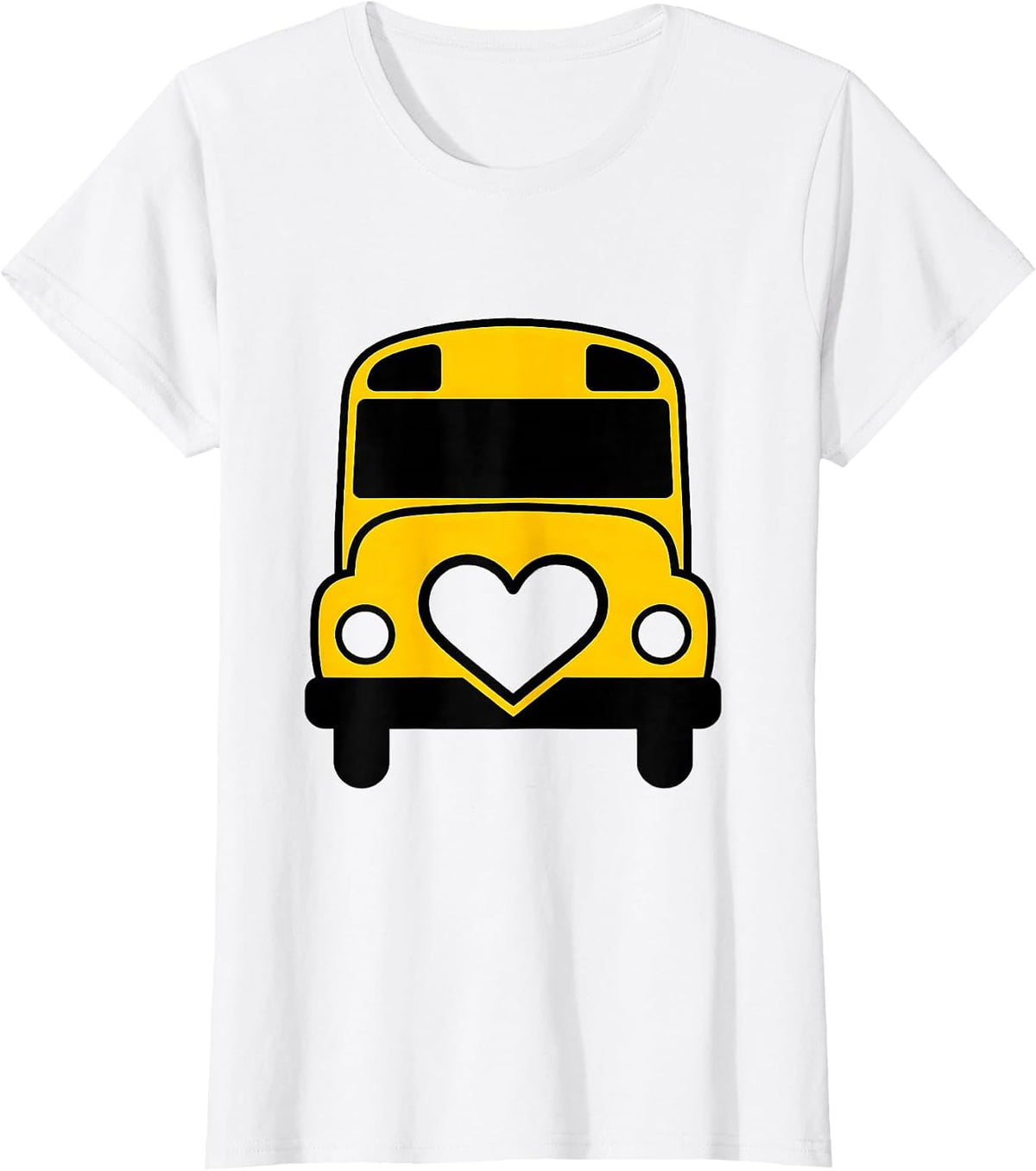 School Bus Driver Halloween Costume Novelty Humor T-Shirt - White