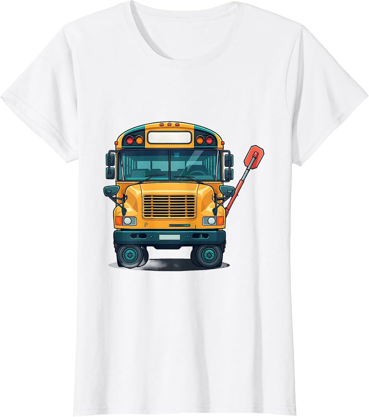 School Bus Driver Costume Halloween Humor T-Shirt - White