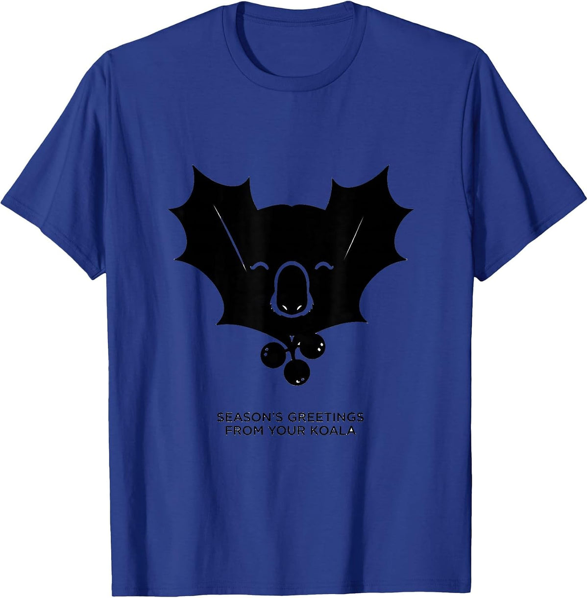 Men's Season's Greetings From Your Koala Funny Koala Lover T-Shirt - Royal Blue