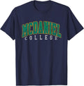 McDaniel Institute of Technology Arch Vintage for Men Women T-Shirt - Navy Blue