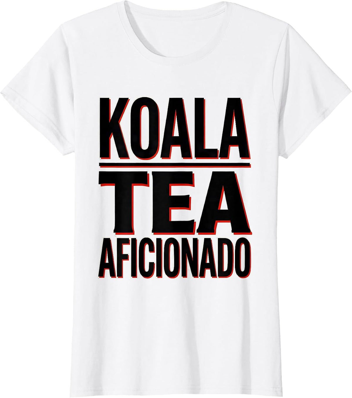Koala Tea Aficionado Funny Koala Lover Cute Animal Humor T-Shirt - White