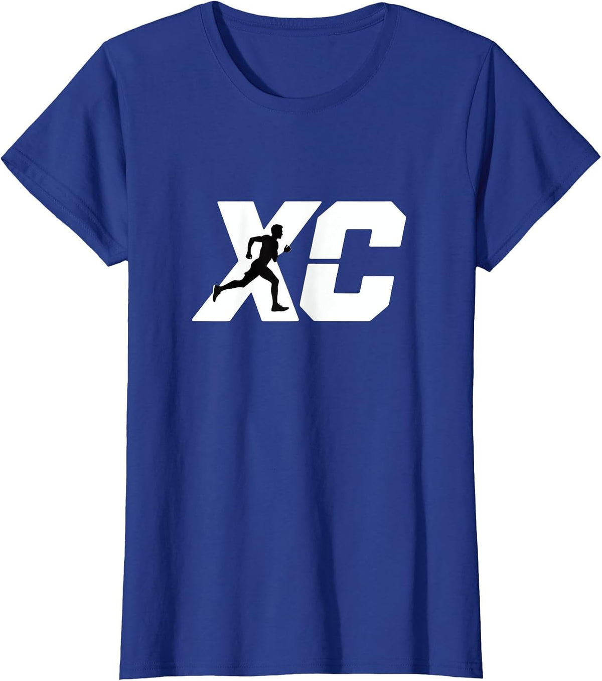 Cross Country Running XC Runner T-Shirt - Royal Blue