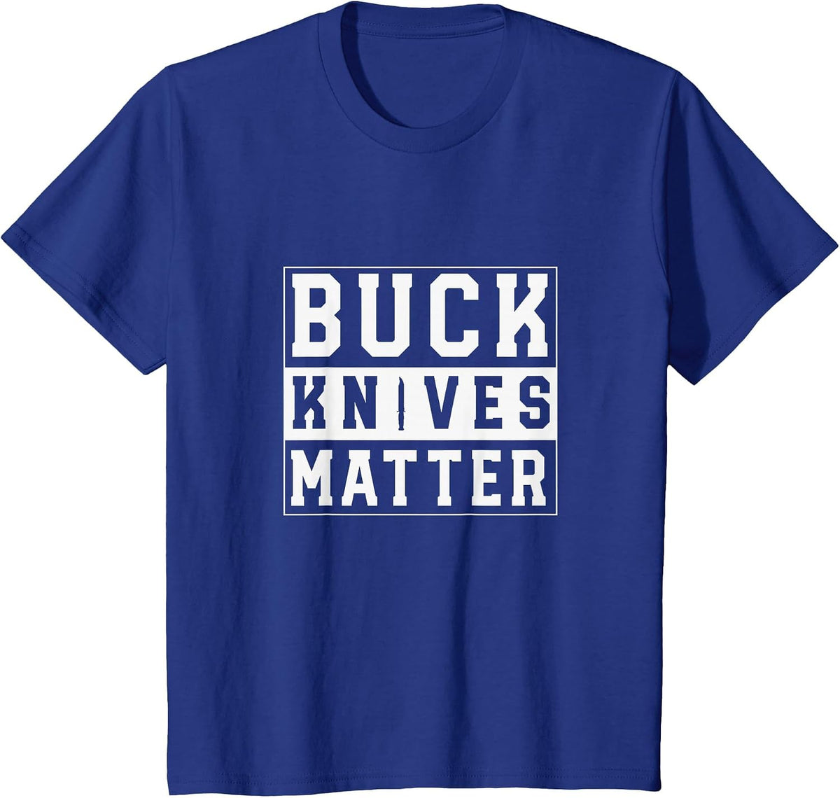 Buck Knives Matter T-Shirt - Royal Blue