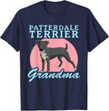 Patterdale Terrier Grandma Dog Owner Patterdale Terrier T-Shirt - Navy Blue