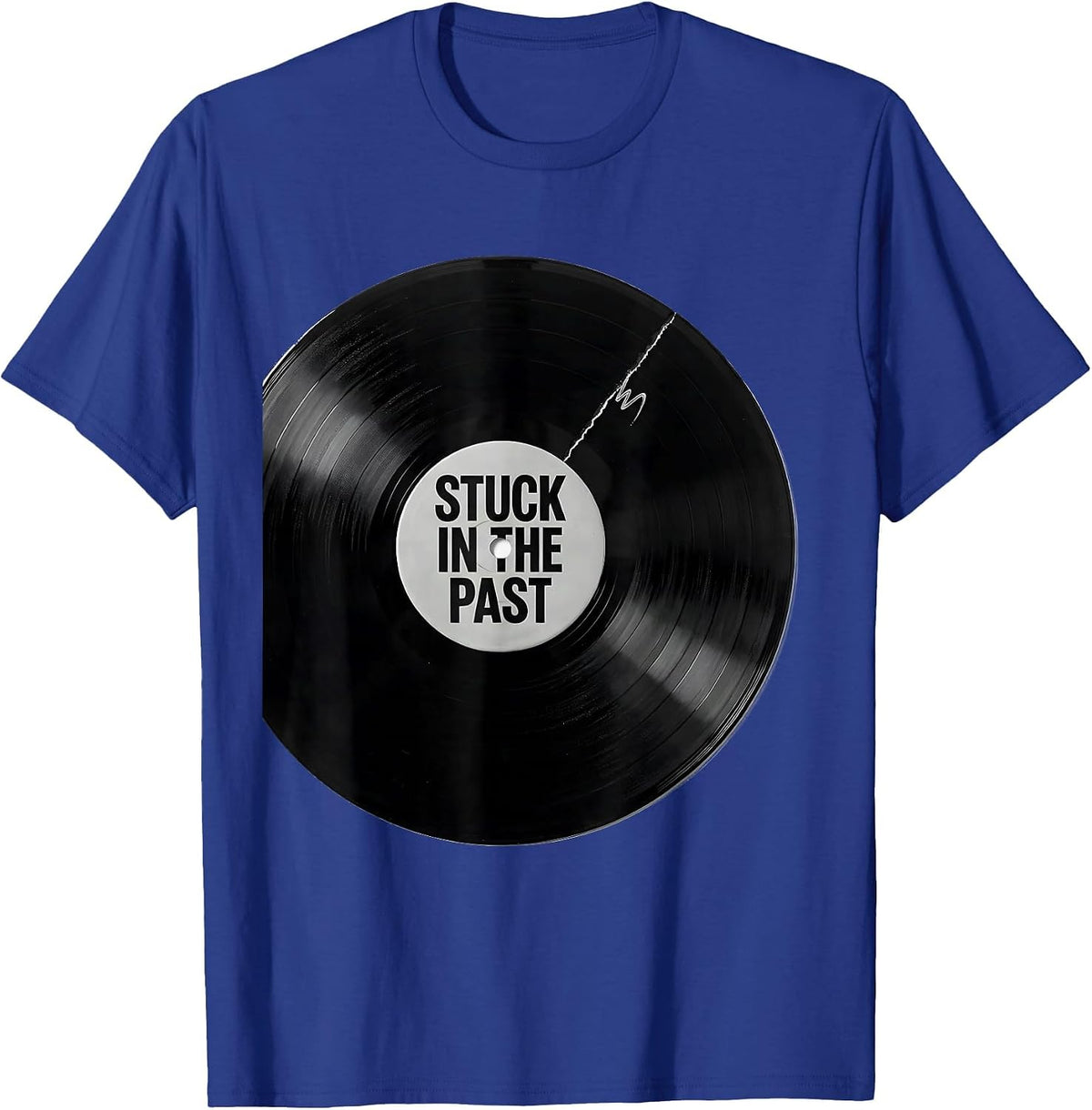 Stuck In The Past Funny History Teacher Founding Fathers T-Shirt - Royal Blue