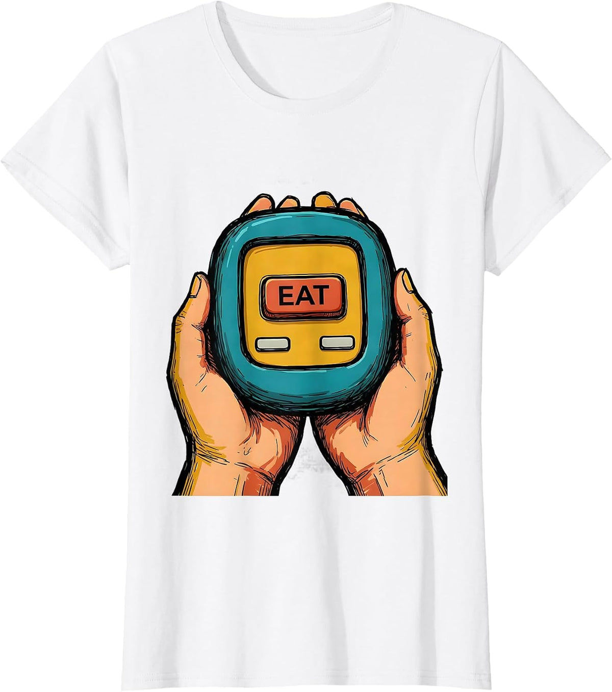 Women's Eat AAC SLP Speech Language Pathologist Communication T-Shirt - White