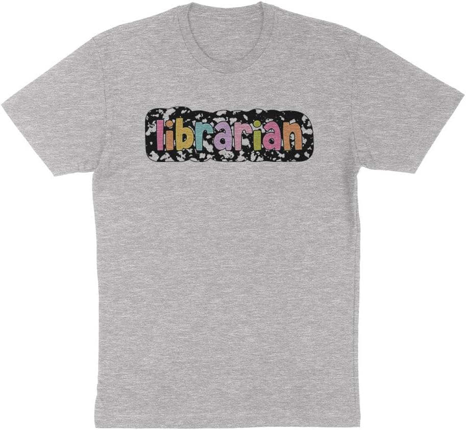 Composition Book Librarian T-Shirt Unisex - Grey
