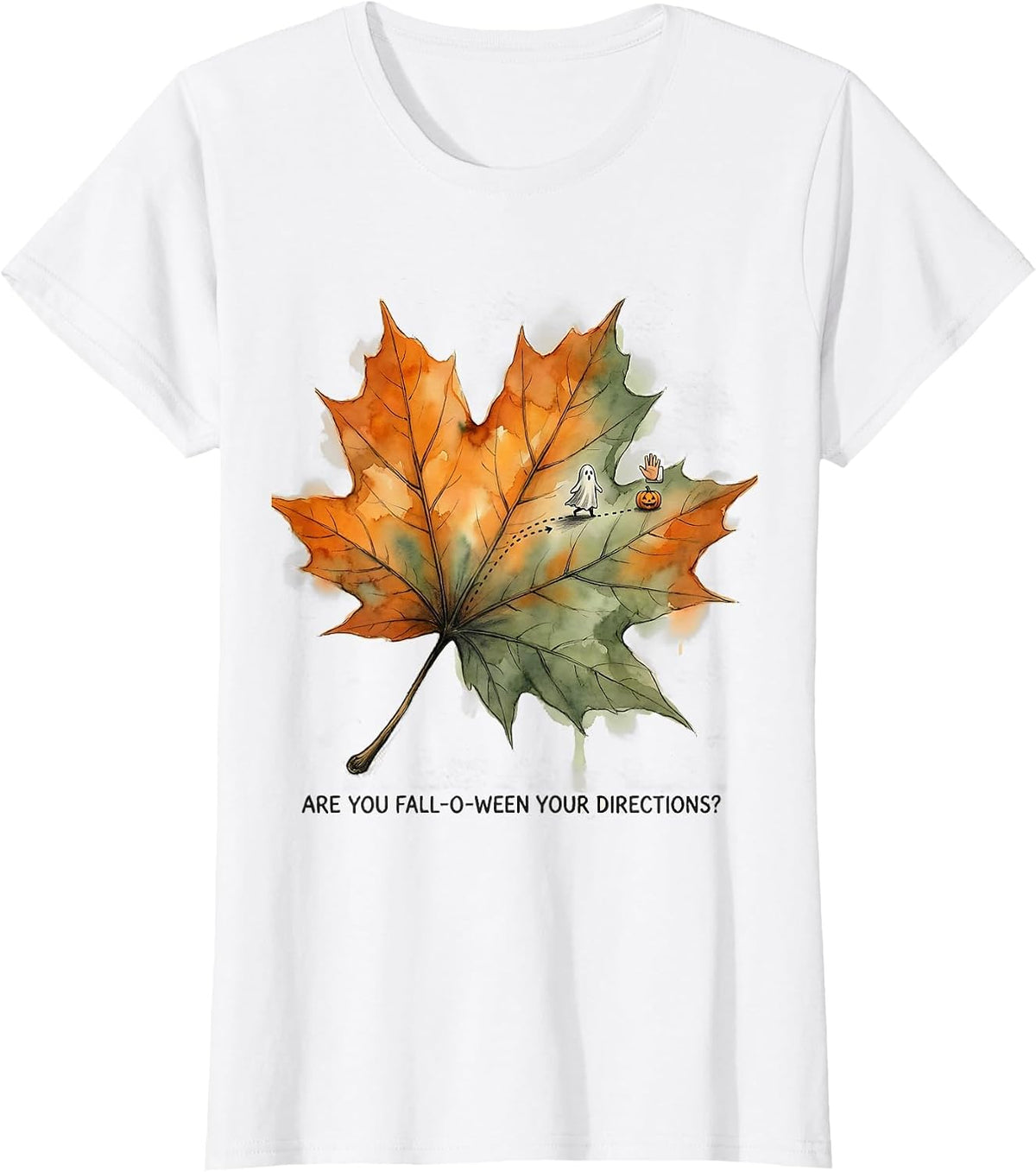 Are You Fall-O-Ween Your Directions Playful Teacher T-Shirt - White