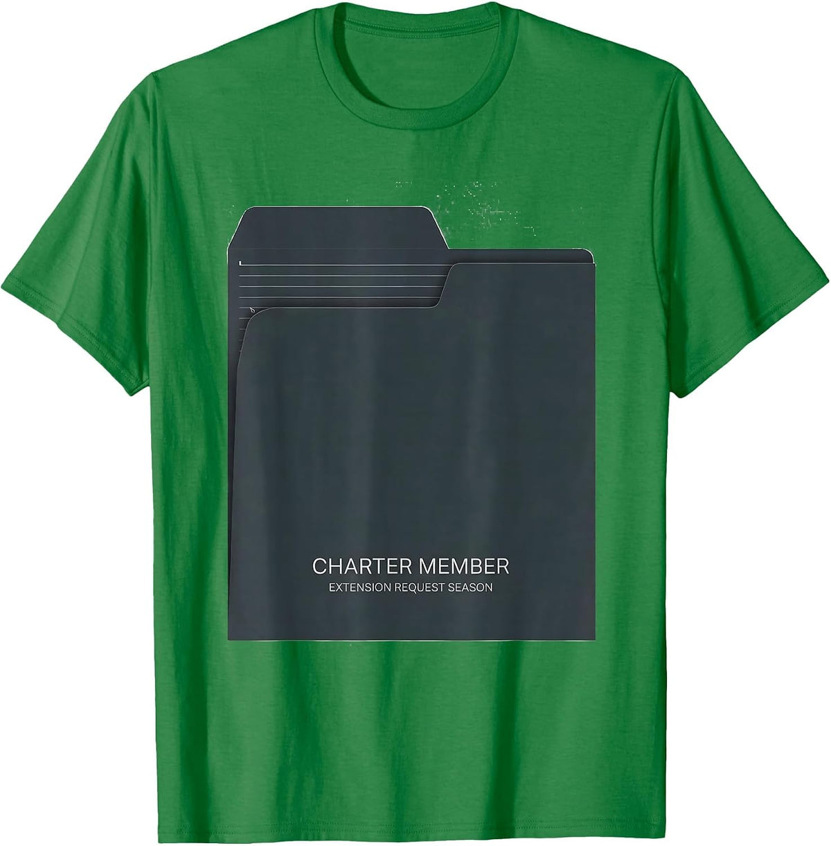 Men's Charter Member Extension Request Season Special Education T-Shirt - Kelly Green