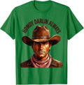 Men's Howdy Darlin Always Western Charm Design T-Shirt - Kelly Green