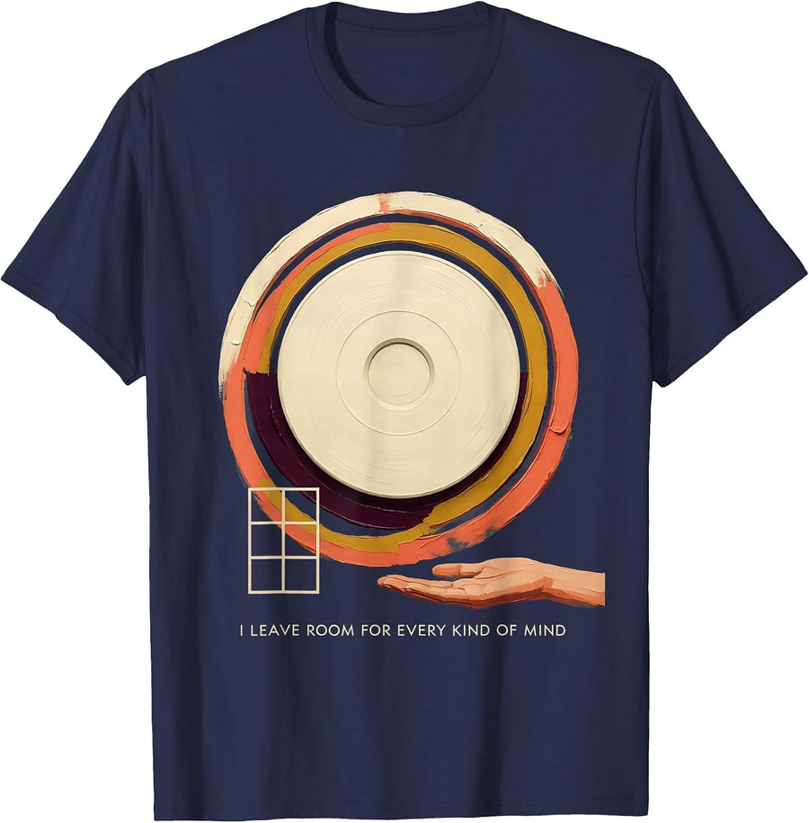 I Leave Room For Every Kind Of Mind Inclusive Special T-Shirt - Navy Blue
