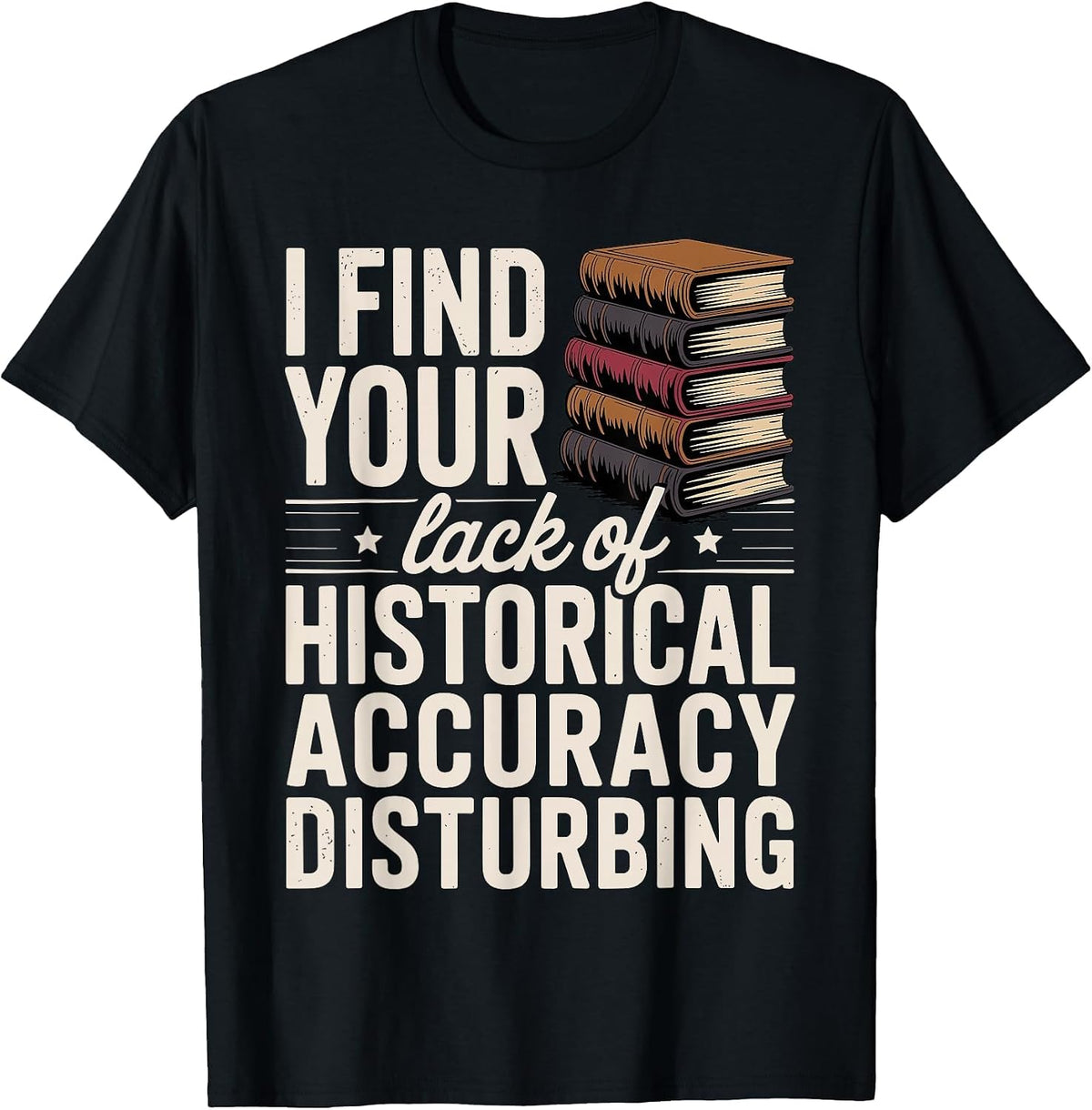 Historian Art for Men Women History Teacher History Buff T-Shirt - Black