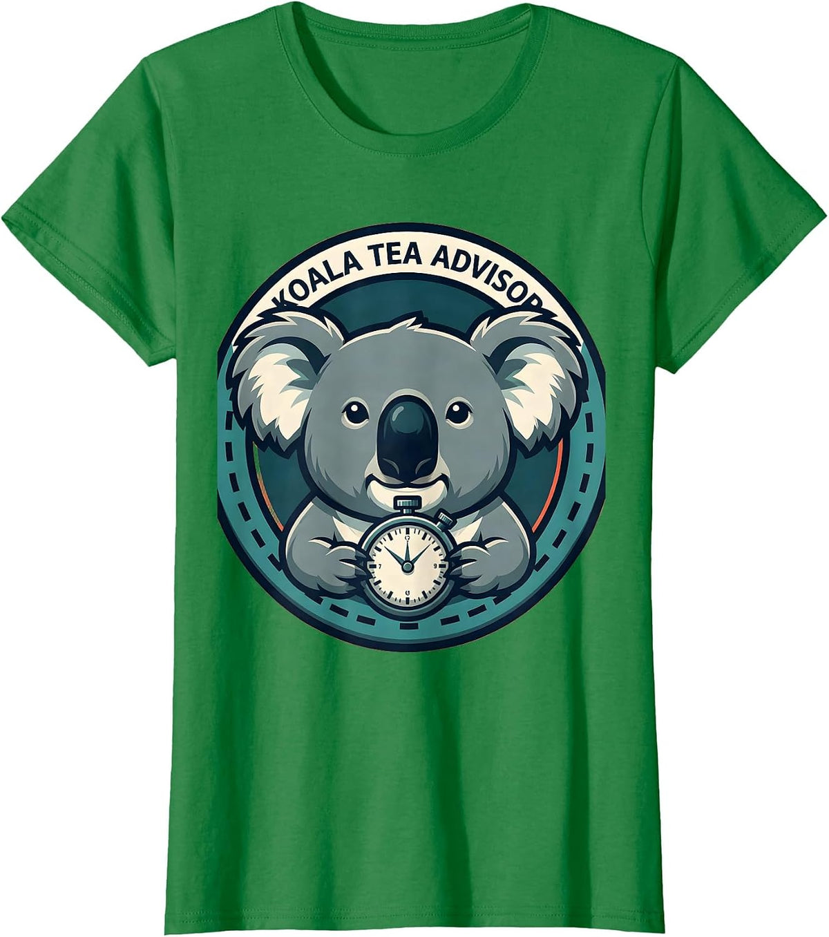Women's Koala Tea Advisor Funny Koala Lover Cute Animal Humor T-Shirt - Kelly Green