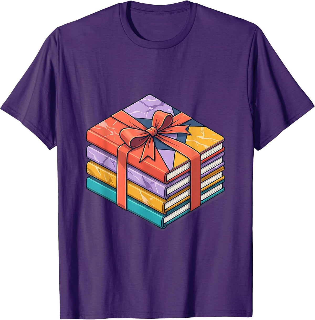 Middle School Teacher Composition Notebooks Graphic T-Shirt - Purple