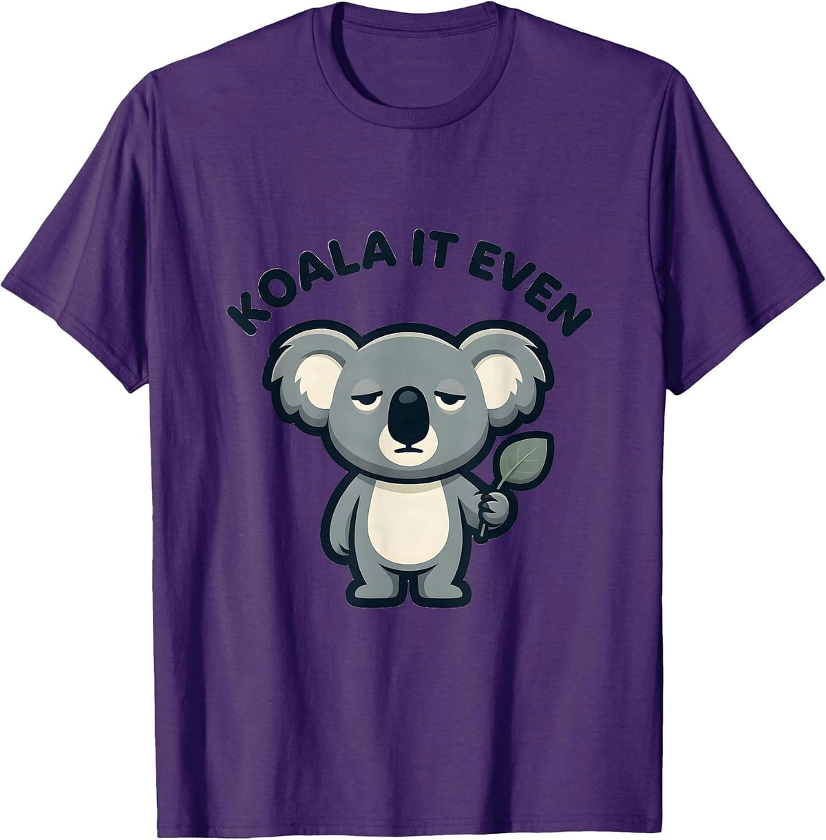 Men's Koala It Even Cute Koala Lover Animal Humor T-Shirt - Purple