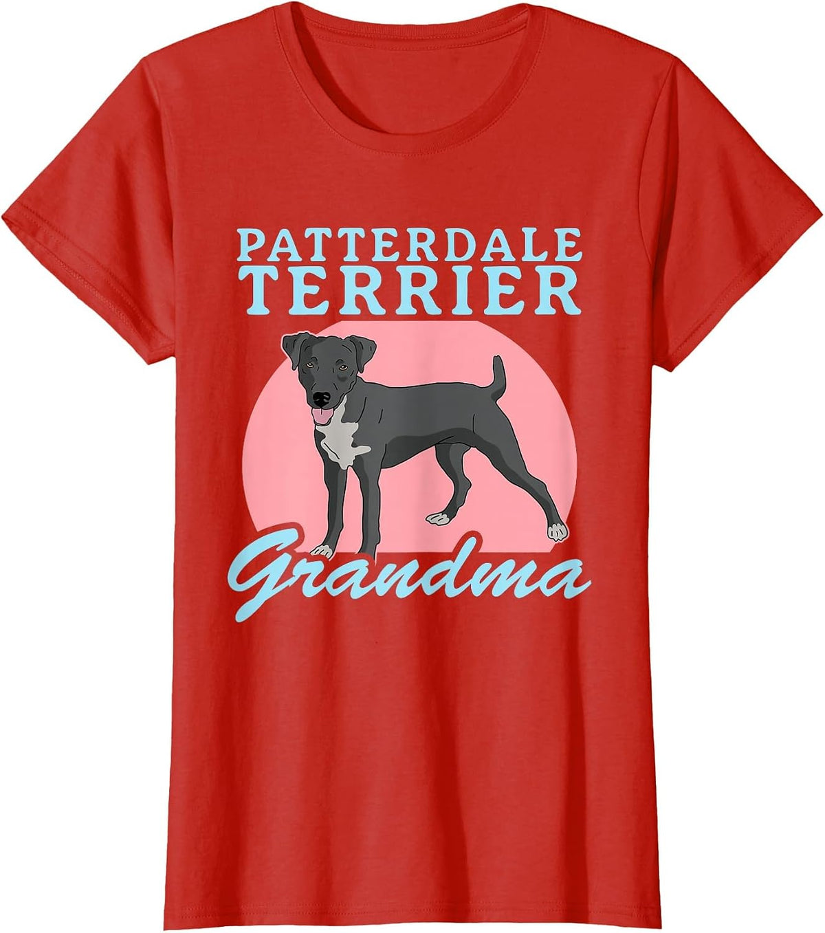 Patterdale Terrier Grandma Dog Owner Patterdale Terrier T-Shirt - Red