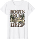 Women's Tropical Heritage Strong Merengue Dancers Design T-Shirt - White