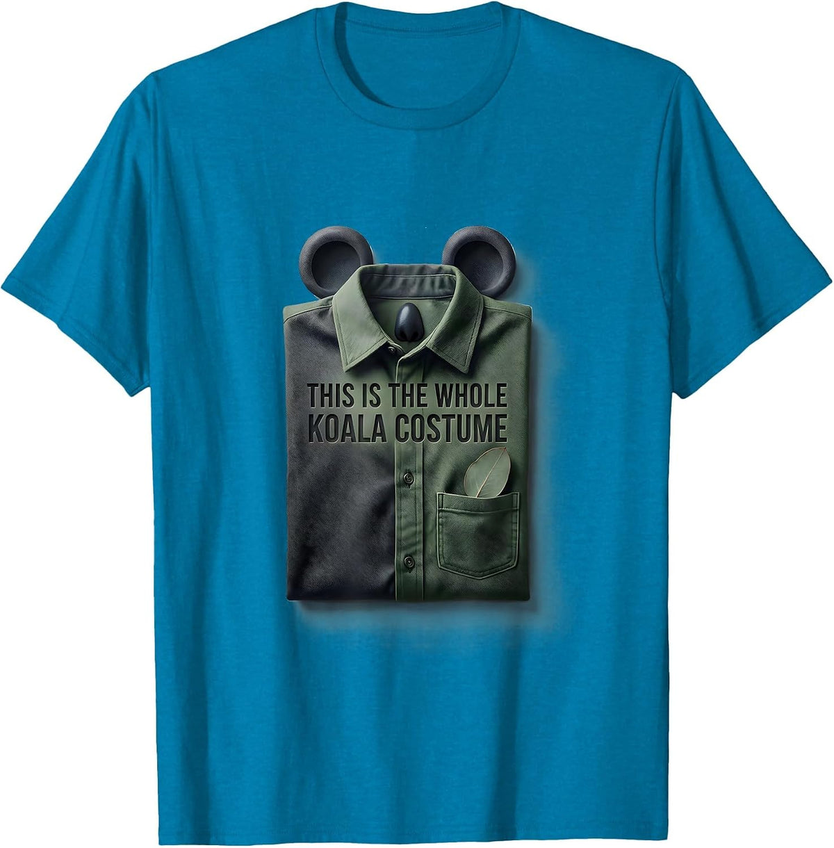 This Is The Whole Koala Costume Funny Koala Lover Novelty T-Shirt - Sapphire Blue