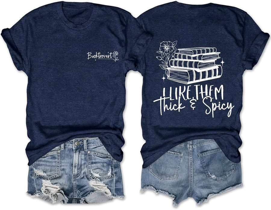 Womens Reading Shirt Book Reader Tshirt Book Lover Shirts School Bookworm Tee Tops - Blue1