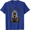 I Pledge To Groundhog Day Funny Groundhog Day Gift T-Shirt - Royal Blue