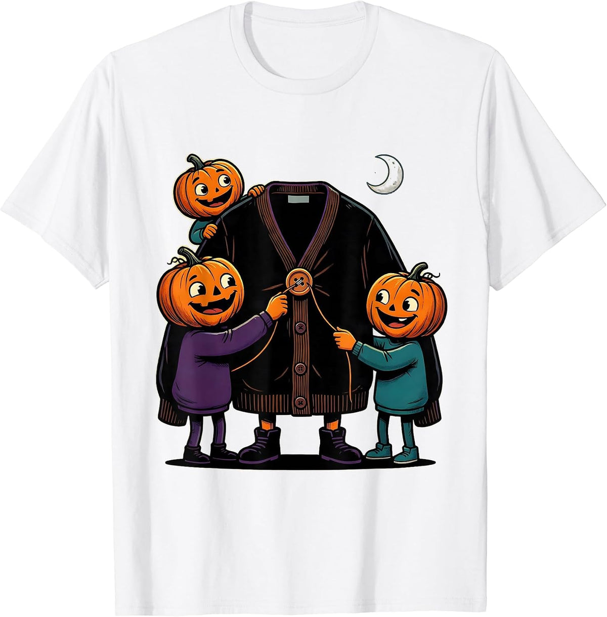Men's Halloween Therapy Squad Cartoon OT OT Occupational Therapy T-Shirt - White