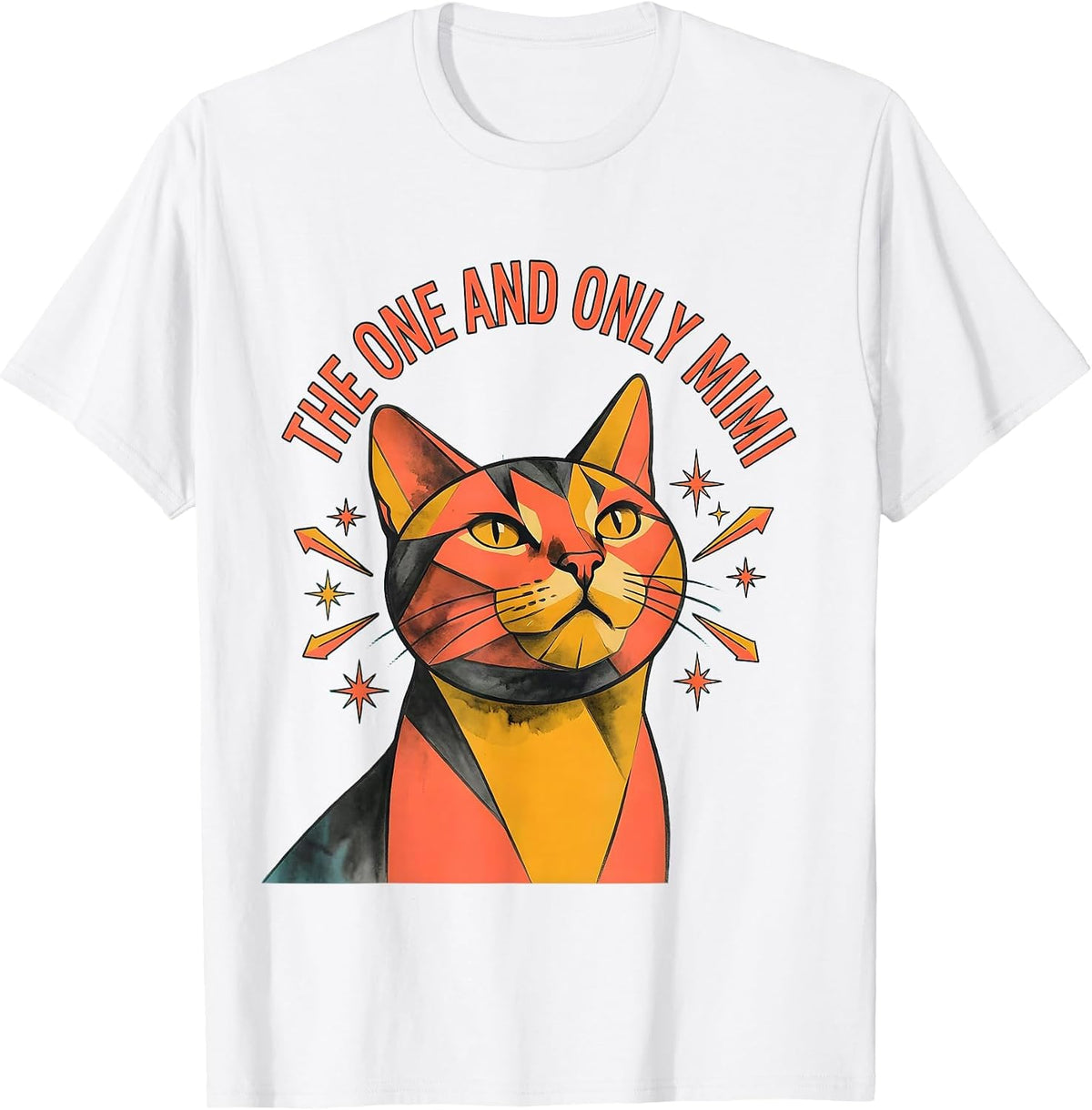 Men's The One and Only Mimi Grandma Gift Design T-Shirt - White