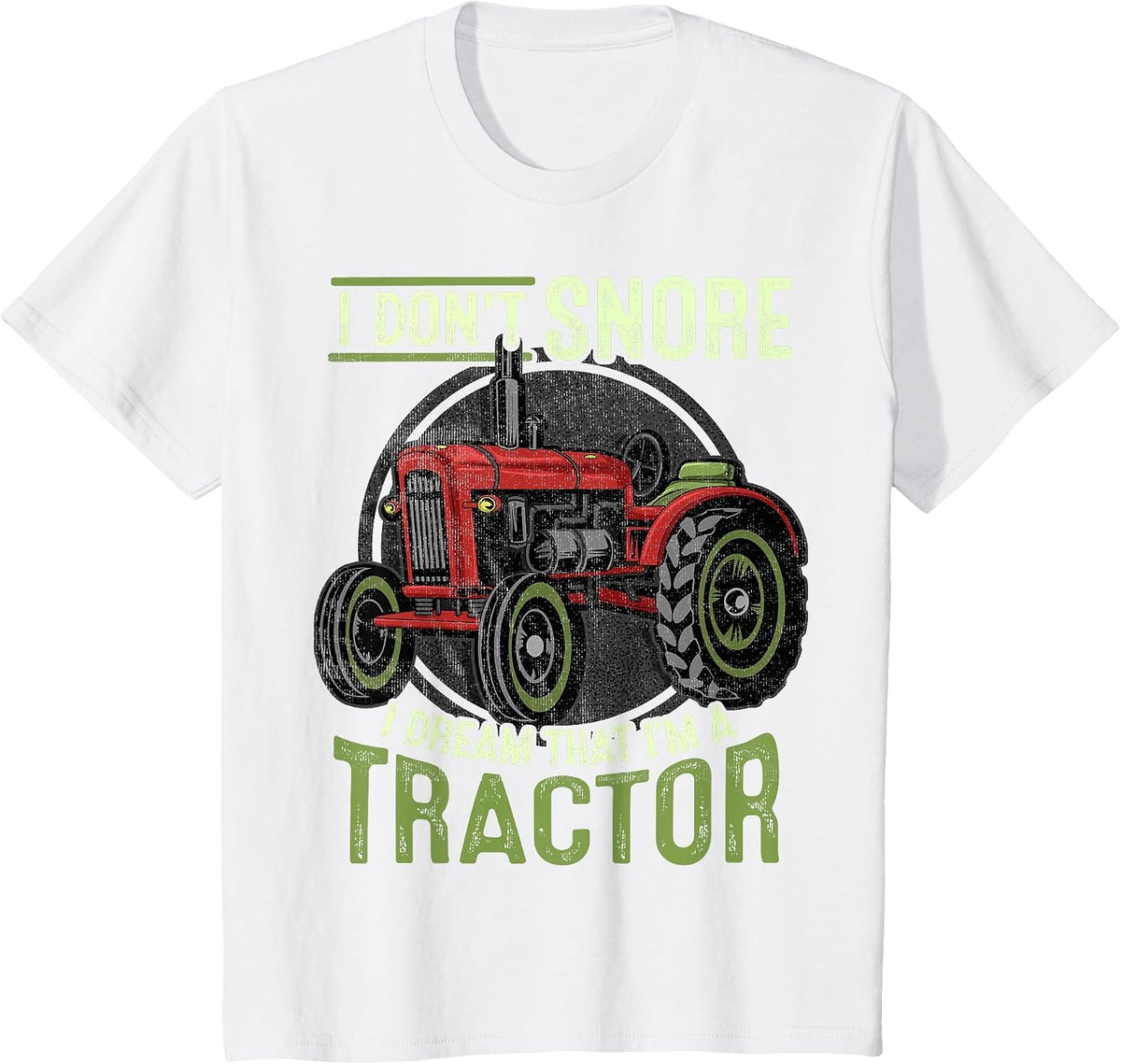 Tractor Farmer Rancher Tractors T-Shirt - White