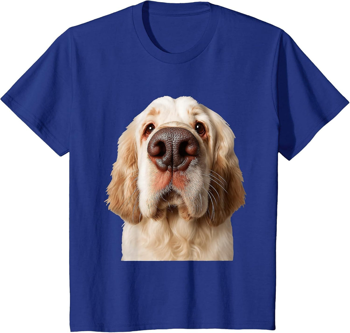 Clumber Spaniel T-Shirt - Royal Blue