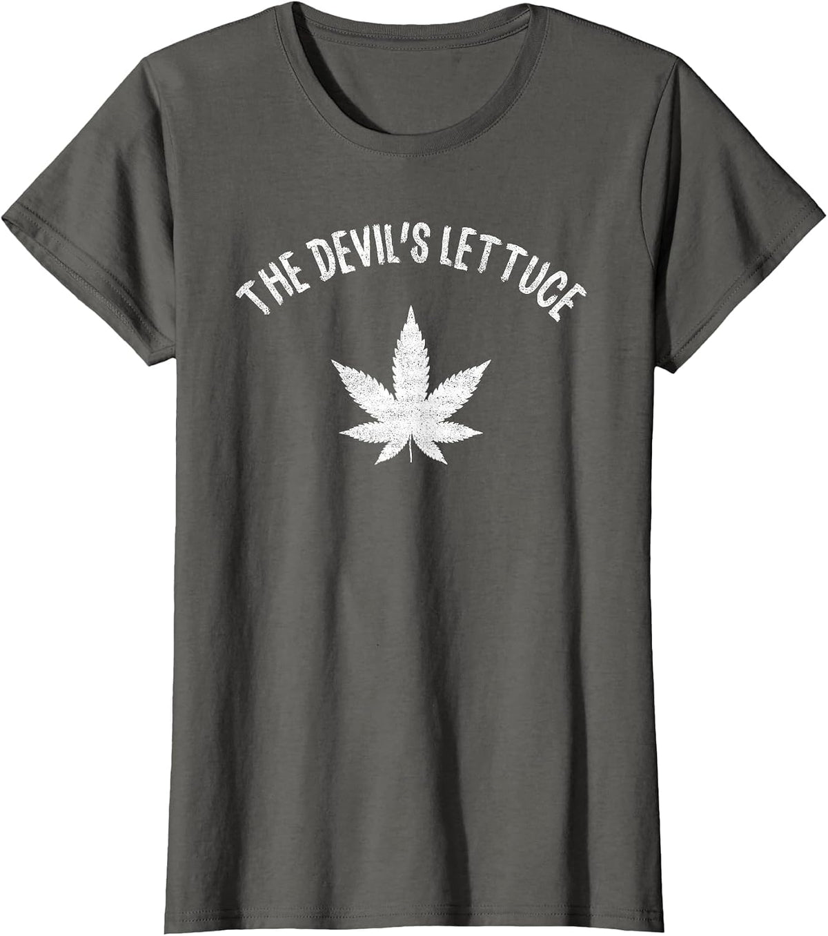 The Devil's Lettuce T-Shirt - Asphalt Grey