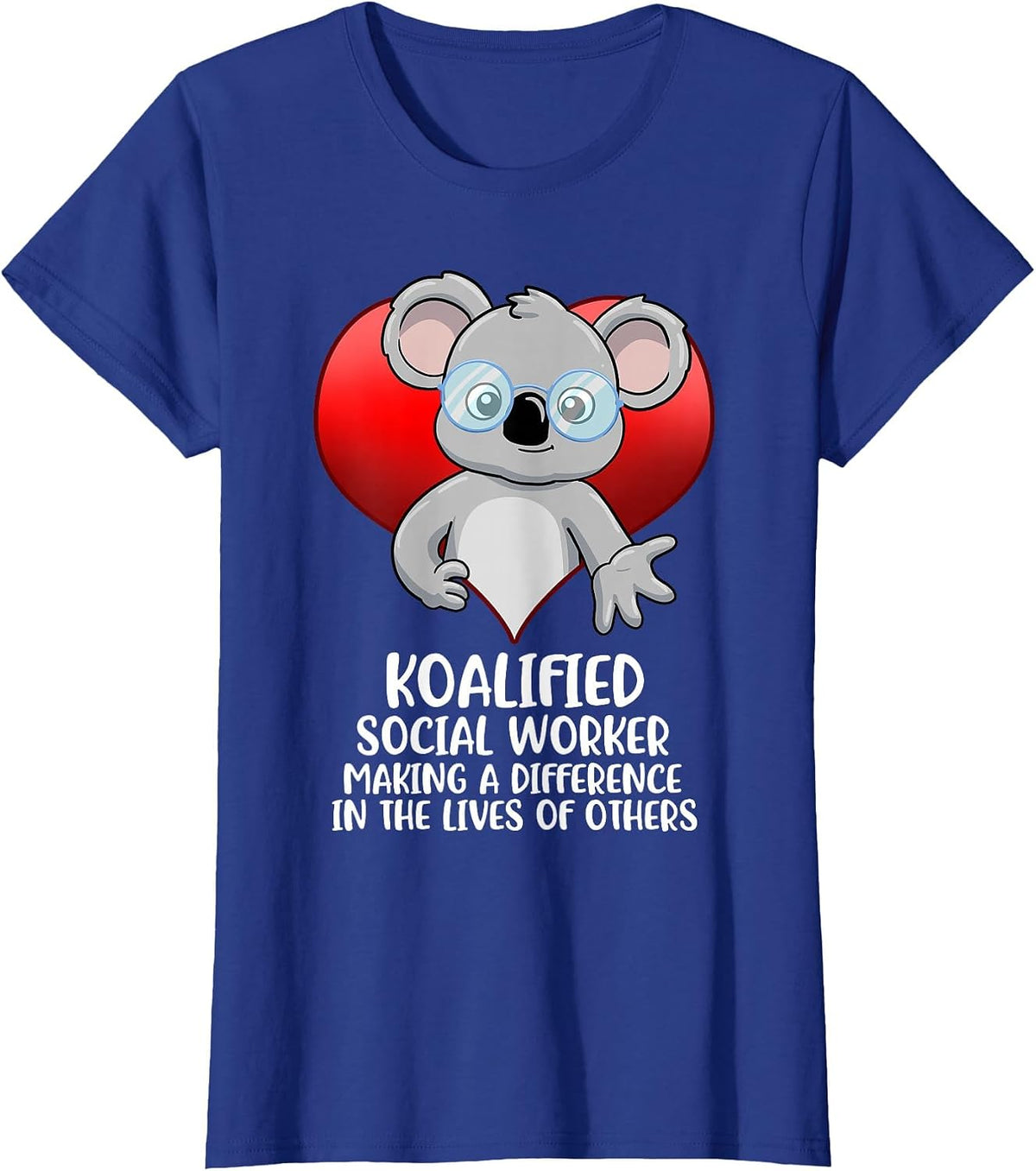 Social Worker Definition T-Shirt - Royal Blue