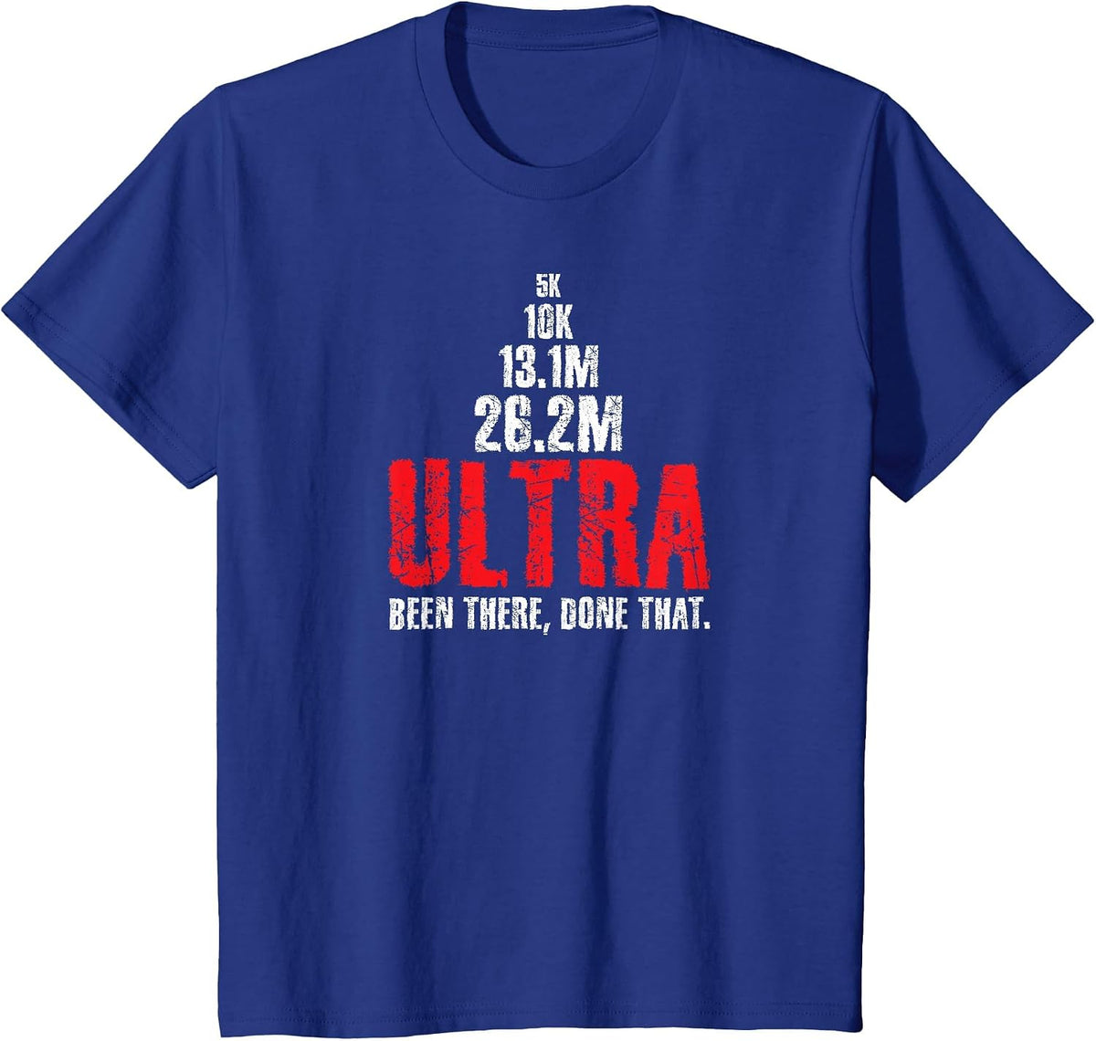 5k to Ultra Running Marathon Trail Runner t-Shirt T-Shirt - Royal Blue