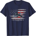 A-10 Thunderbolt Fighter Jet Pilot Veteran A-10 Warthog Vet T-Shirt - Navy Blue