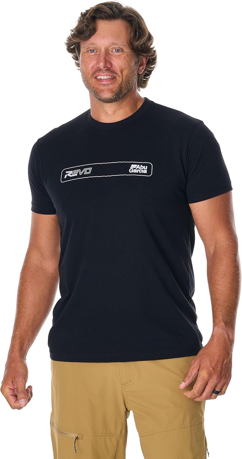 Abu Garcia Men's Abu Garcia Revo Logo Tee - Black